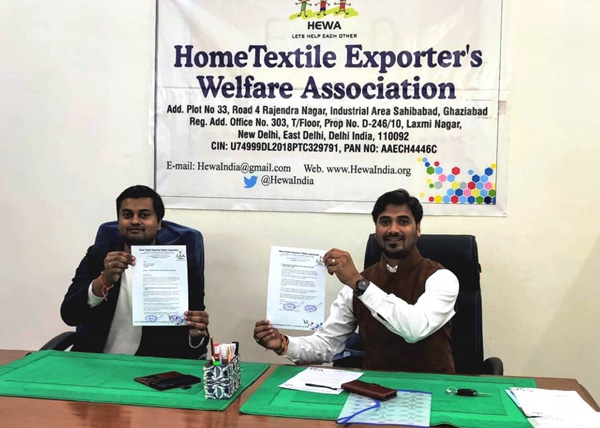 HEWA textile exporters urged the Center to release pending RoSCTL